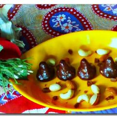A picture of Chocolate Dryfruits Modak.