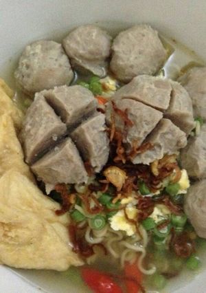 Foto resep Bakso sapi ayam sukses