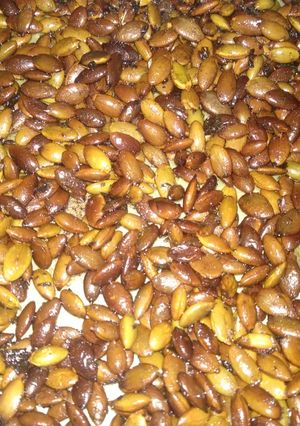 Una foto de Snack: semillas de zapallo