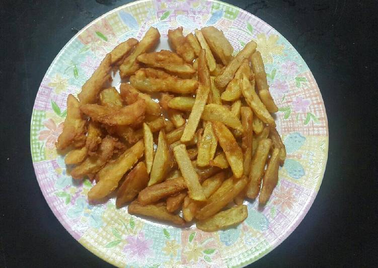 Kentang Goreng Crispy (Simple)