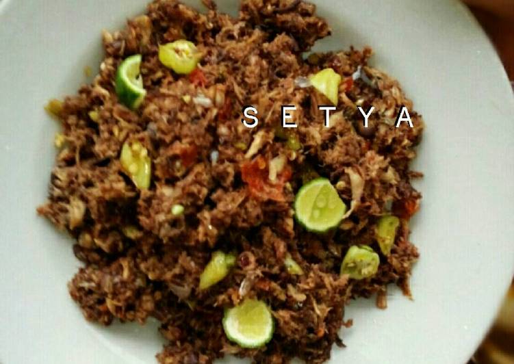 Pindang suwir pedas manis