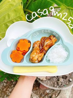 Hình của món GÀ RIM ME cho bé ăn dặm.