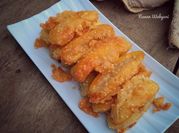 Gambar pisang goreng wijen crispy