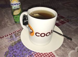 Una foto de Té negro con jengibre