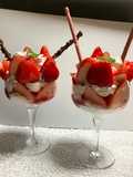 Postre especial de fresaa!