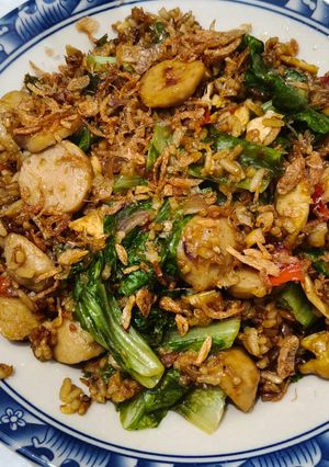 Foto resep Nasi Goreng Bakso Pedes Sat Set