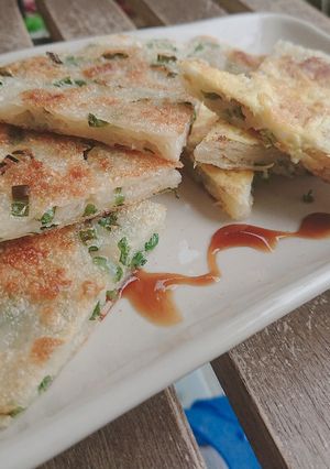 蔥油餅 的食譜成品照片