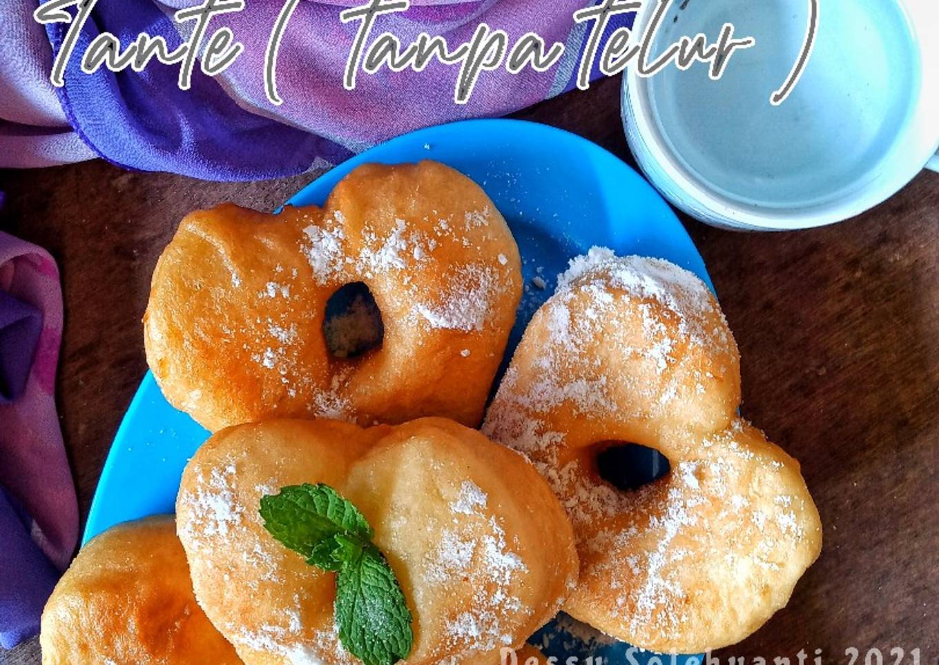 Donat Tape Tante (Tanpa Telur)