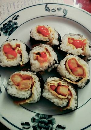 Foto resep Chicken Finger Sushi Roll