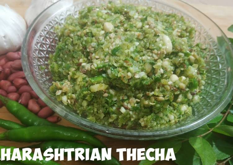 How to Prepare Quick Maharashtra ki Traditional Thecha Chutney Recipe