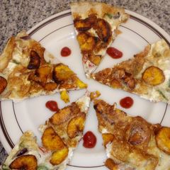 A picture of Simple plantain fritatta.