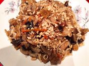 A picture of oysters sauce