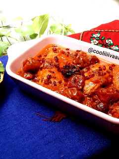 عکسی از دستور خورشت آلو زرشک با مرغ
