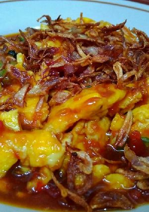 Foto resep Gongso Telur Semarangan