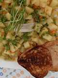 Risotto di patate al limone e zenzero (Kartoffelrisotto)