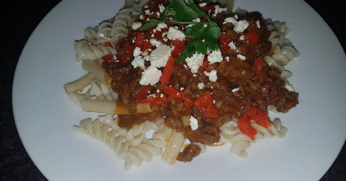 Beef mince and pasta Recipe by Mbulelo Chef Lolo - Cookpad