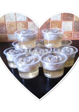 Foto resep Puding Buah Naga Putih