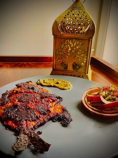 তন্দুরি পমফ্রেট ও লাচ্ছা অনিয়ন(tandoori pomfret o lachcha onion recipe in Bengali) রেসিপির প্রধান ছবি