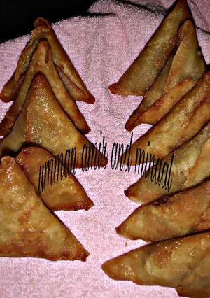 A picture of Beef samosa💟💖.