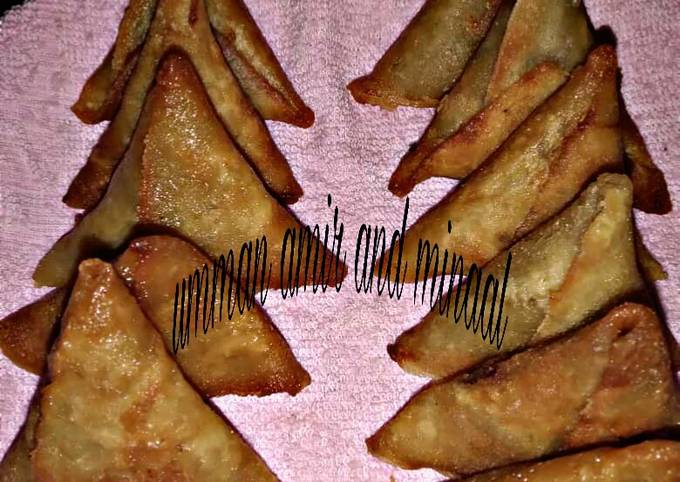 How to Make Quick Beef samosa💟💖