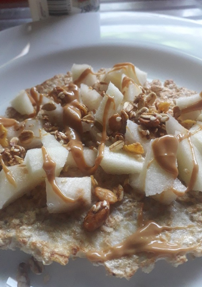 Una foto de Panqueque de avena