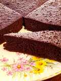 Torta esponjosa de algarroba - Apto celíacos
