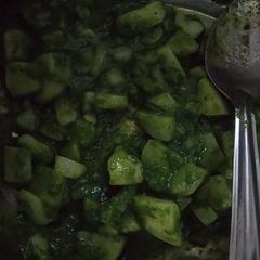 Dhaniya aloo chaat.. A picture of Dhaniya aloo chaat...