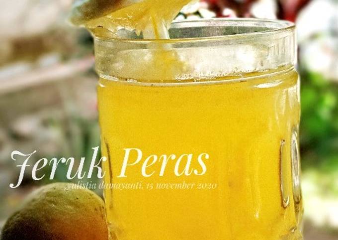 Ternyata begini lho! Bagaimana cara buat ¹¹⁶ Jeruk Peras dijamin gurih