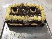 Gambar blackforest panggang irit telur
