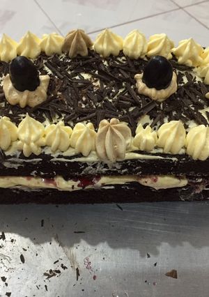 Foto resep BlackForest Panggang 3 Telur
