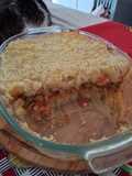 Pastel de papa vegan