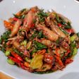Tumis Cumi Asin Cabe Hijau Pete