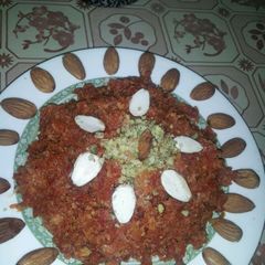 A picture of Gajar ka halwa.
