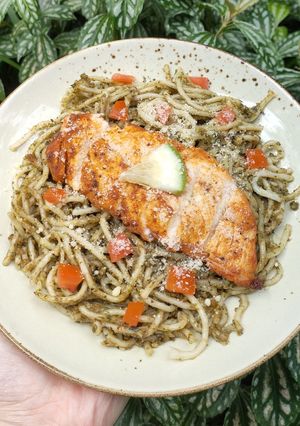 Foto resep Chicken Pesto Pasta