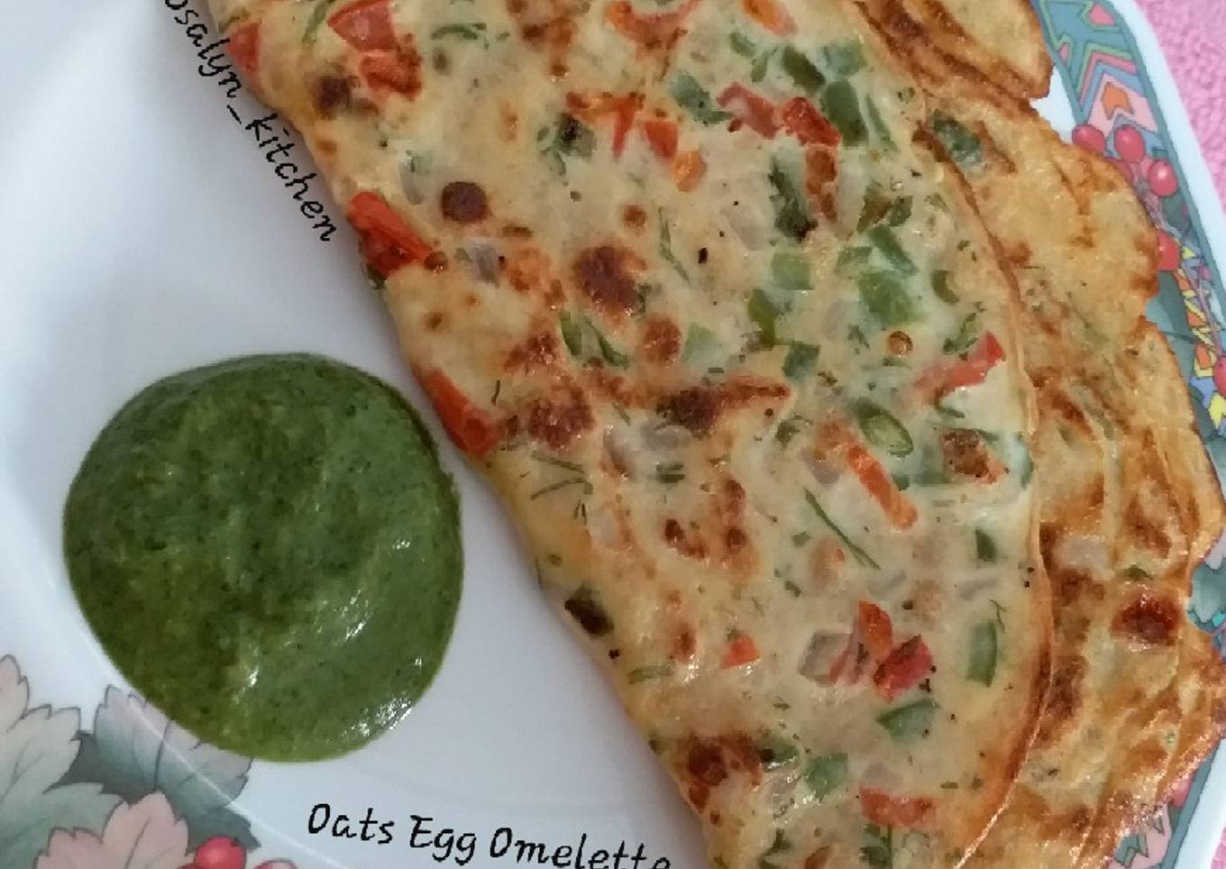How to Prepare Perfect Oats Egg Omelette