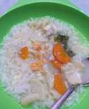 Sup Udang dan Makaroni (MPASI 1+)