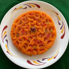 A picture of Papaya halwa.