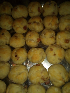 Una foto de Scones de jamón