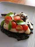 Merluza con tapenade
