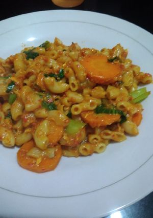 Foto resep Tumis Makaroni Sayuran