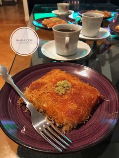 صورة لوصفة نابلسيه (كنافة) بطريقة ناجحه