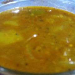 A picture of Sambar my style.