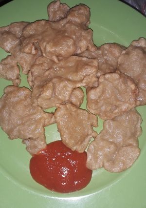 Foto resep Cemilan ayam goreng penyet#5resepterbaruku