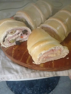 Una foto de Pan de jamón
