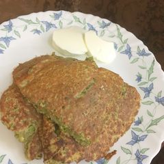 Sprouted Moong veggie Cheela A picture of Sprouted Moong veggie Cheela.