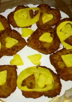 عکسی از دستور کتلت قلبی