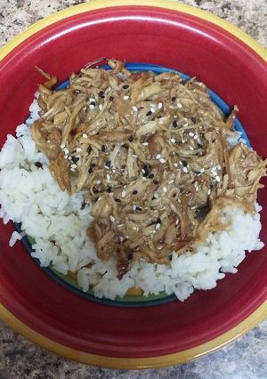 A picture of Shredded Chicken Teriyaki - Slow Cooker.