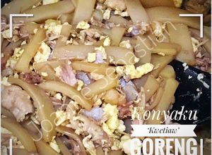 Foto resep Konyaku ‘Kwetiaw’ Goreng -Keto
