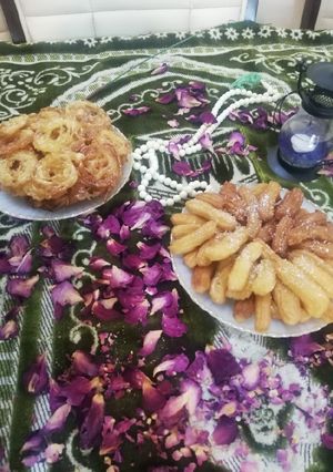 عکسی از دستور زولبیا _بامیه