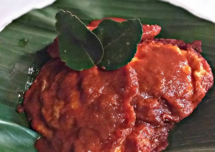 Balado Telur Ceplok